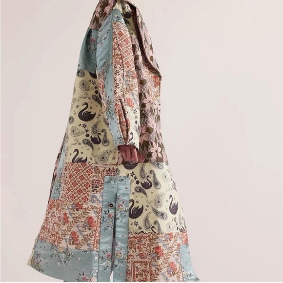 Free People Golden Hour Jacquard Coat - Picture 4 of 5